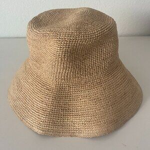 Jenni Kayne Crochet Raffia hat